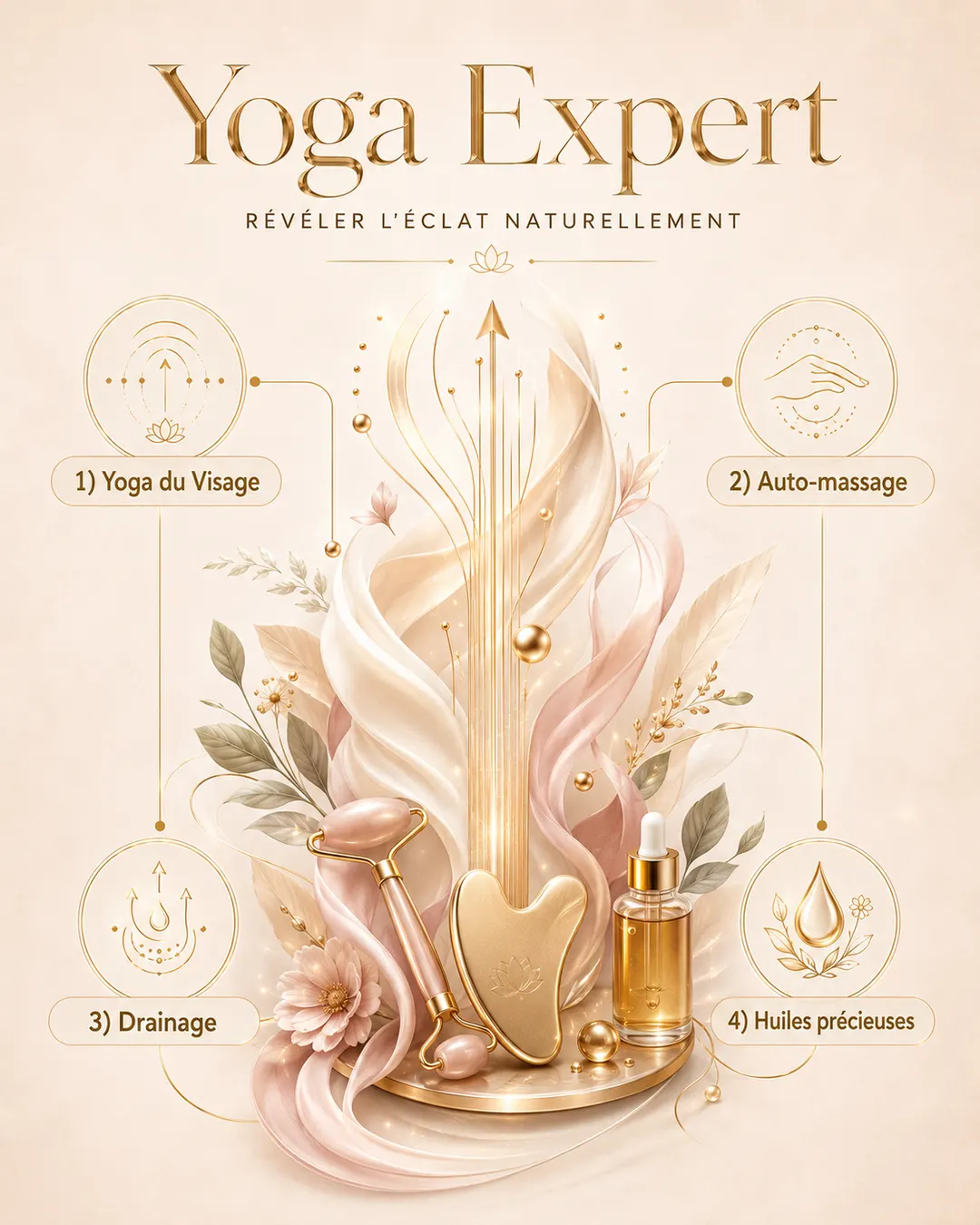 Yoga du visage — visage tonifié et lumineux